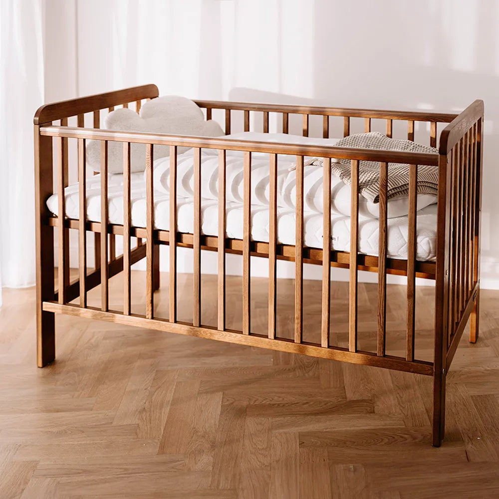 Woodies Cot Classic Cot 60x120 cm Walnut