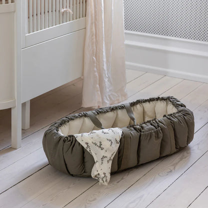 Sebra, 3-in-1 Baby Nest, Dark Olive