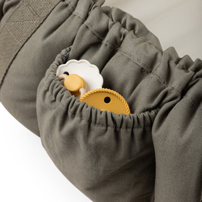 Sebra, 3-in-1 Baby Nest, Dark Olive