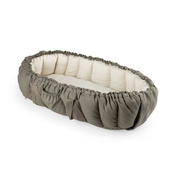 Sebra, 3-in-1 Baby Nest, Dark Olive