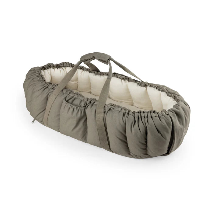 Sebra, 3-in-1 Baby Nest, Dark Olive