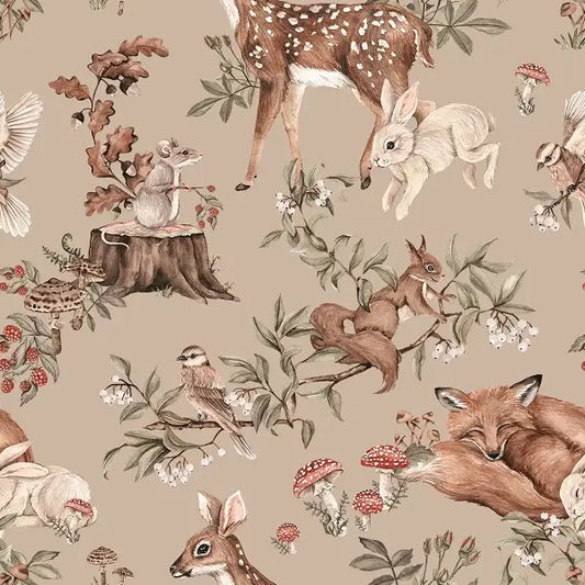 Forest Beige, Wallpaper