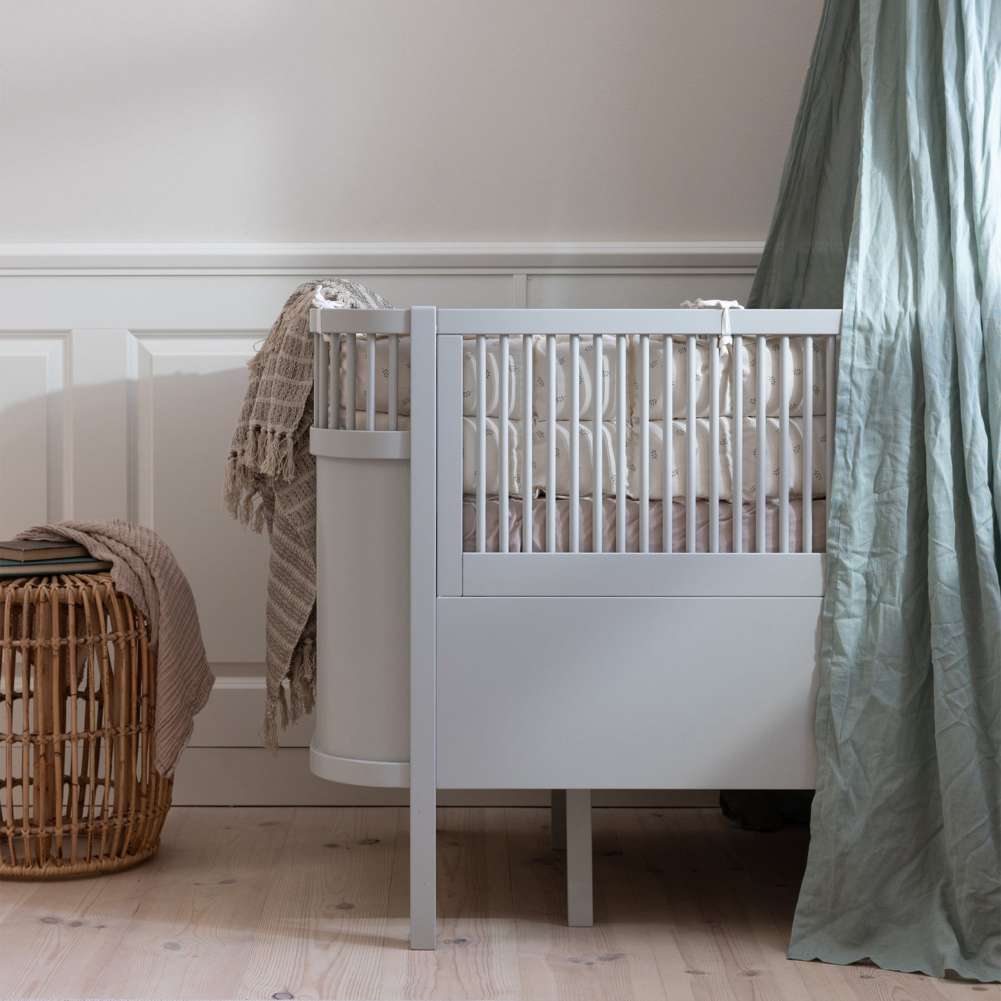 Zebra, Cot&amp;Junior bed 2in1, Classic Grey