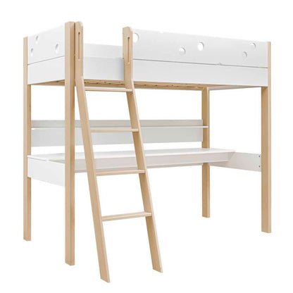 Inmondo, Funflex High Loft Bed with Desk, Various Colors