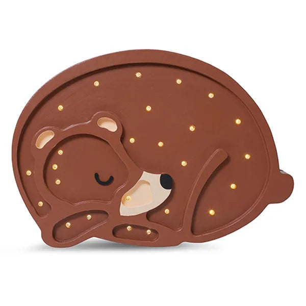 Little Lights Night light, Bear Brown