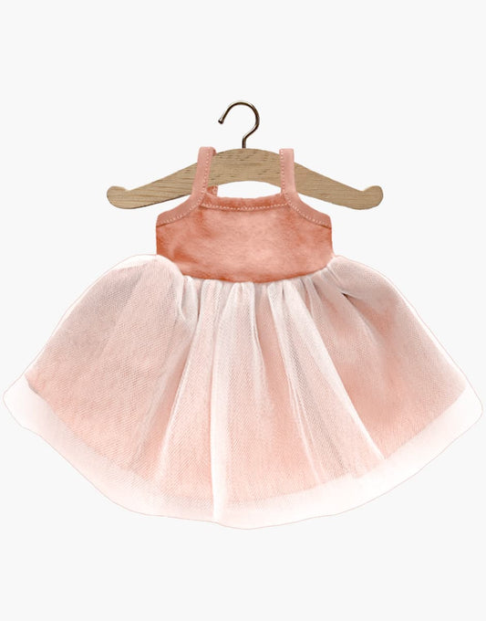 Minikane Tutu Dress, Brown Sugar