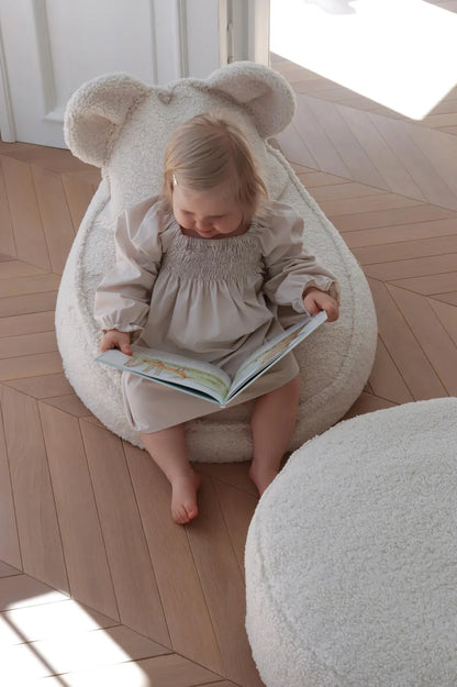 Wigiwama Beanbag, Cream White Bear