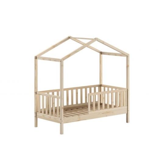 Woodies, Noble Junior bed 70x140 cm, Walnut