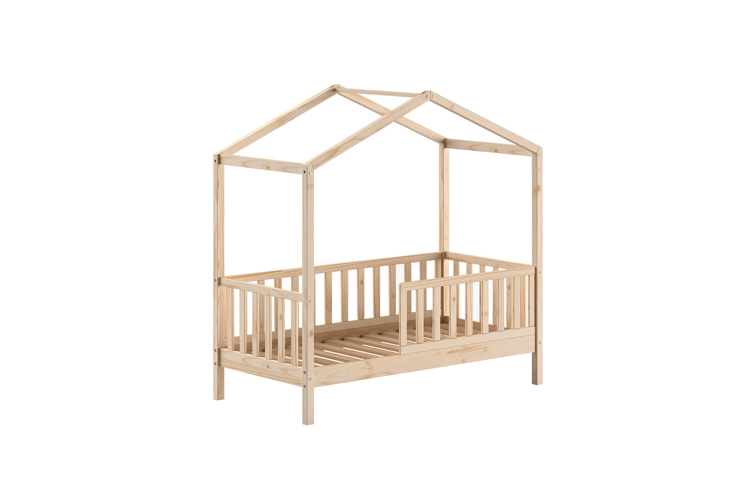 Vipack, Dallas House bed 70x140cm, Natural