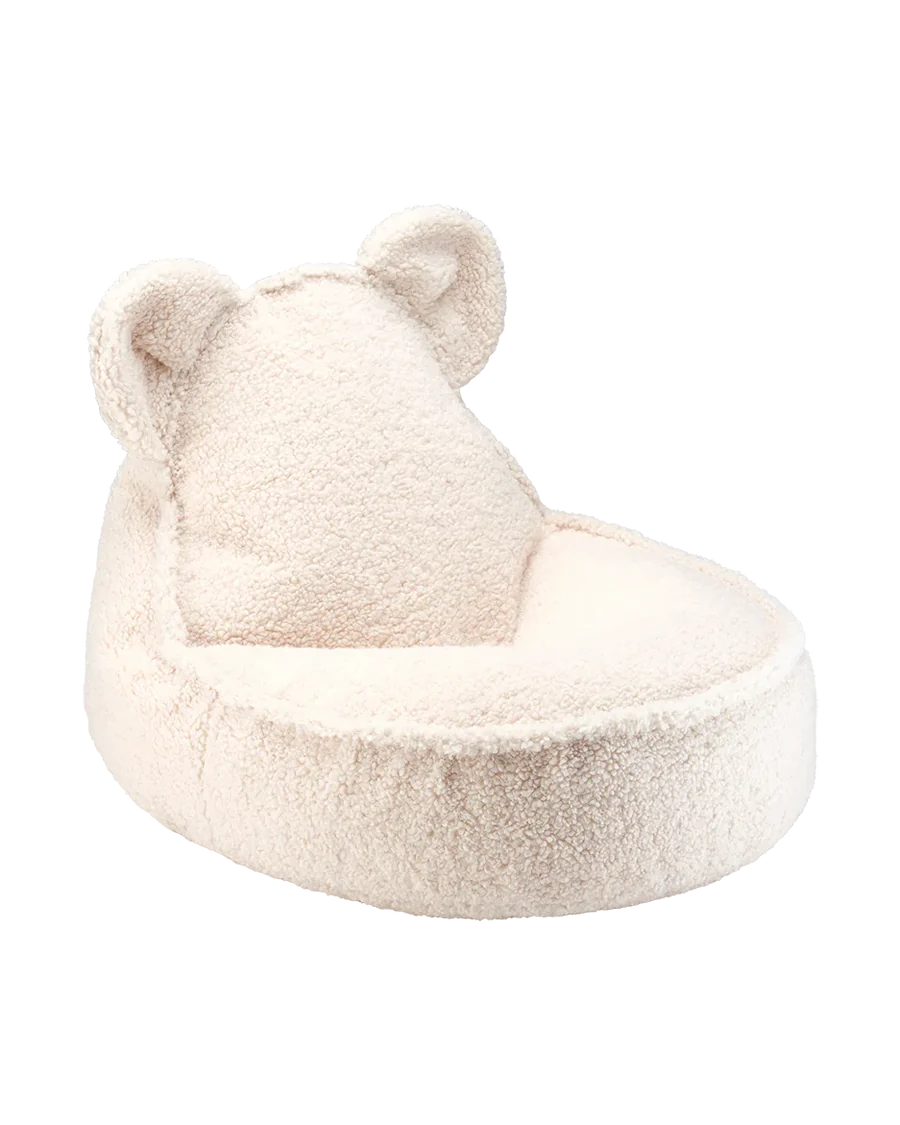 Wigiwama Beanbag, Cream White Bear