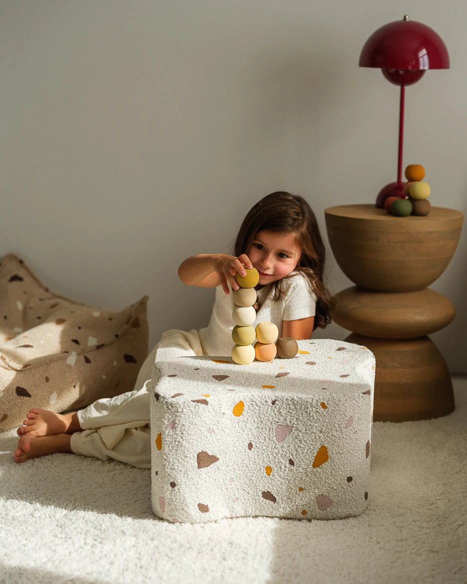 Wigiwama, Pouffe Cloud Terrazzo (3 väriä)