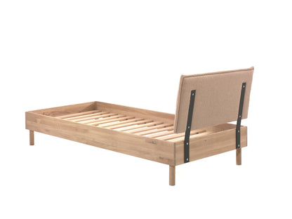 Vipack, Forrest Oak, Bed 90x200cm, Oak&amp;Boucle