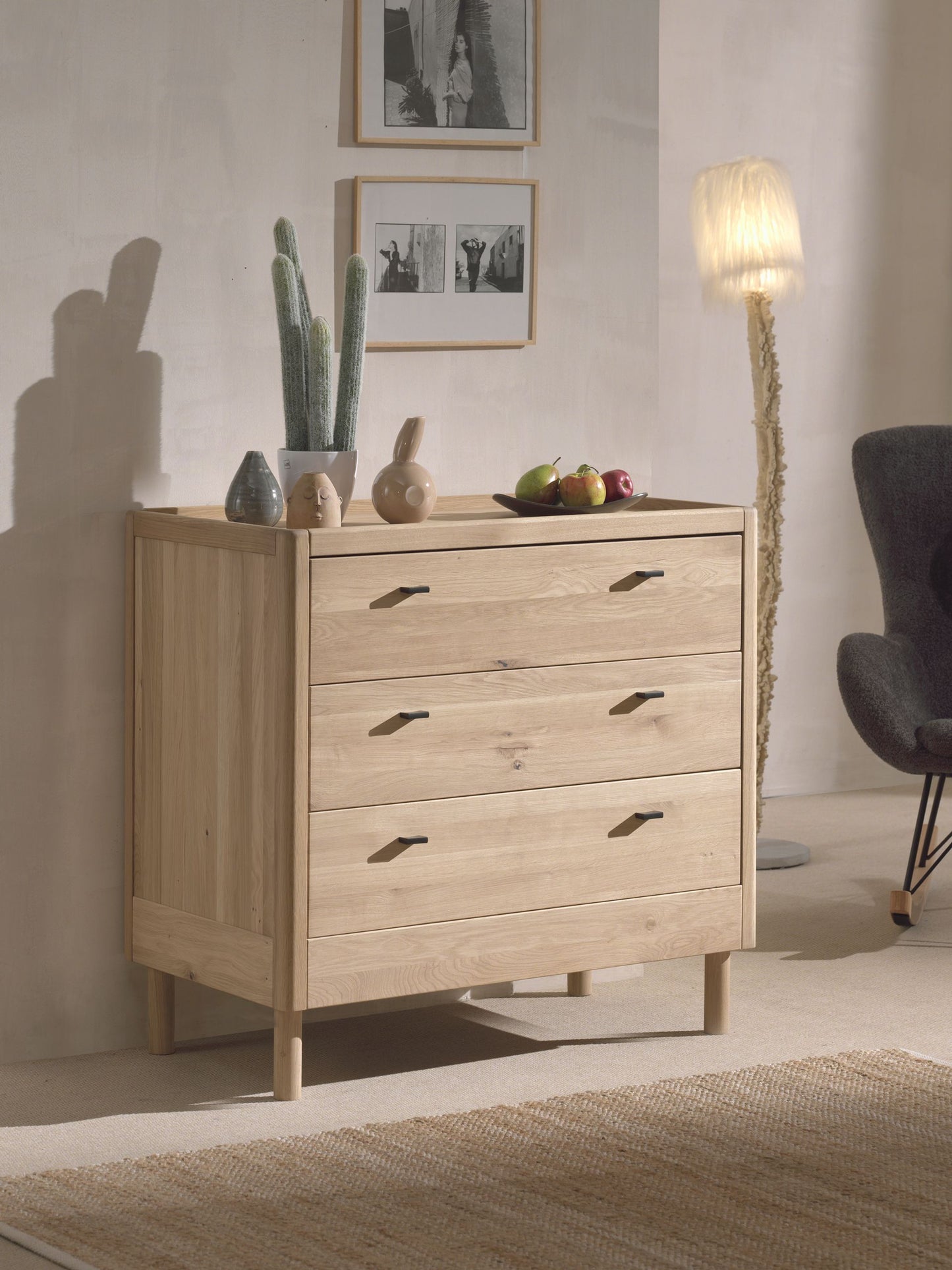 Vipack, Forrest Oak, Chest of Drawers, Oak