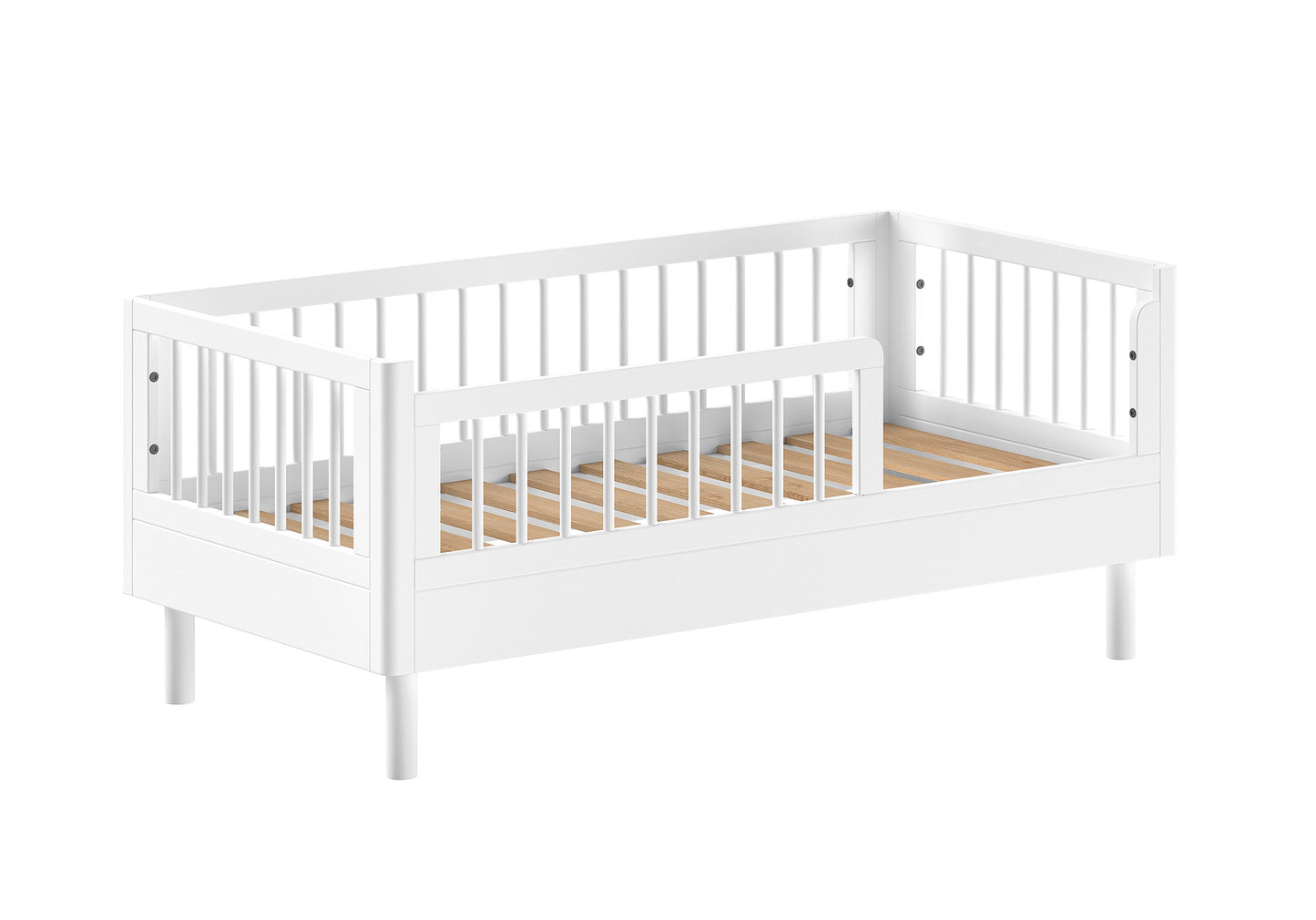 Vipack, Forrest Beech, Junior bed 70x140cm, White