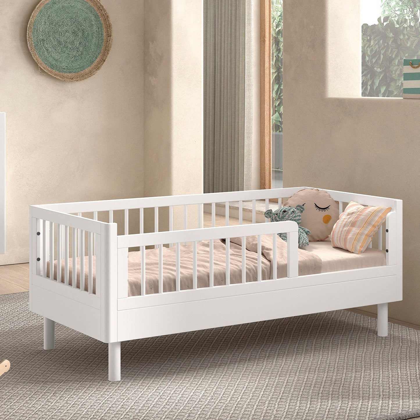 Vipack, Forrest Beech, Junior bed 70x140cm, White