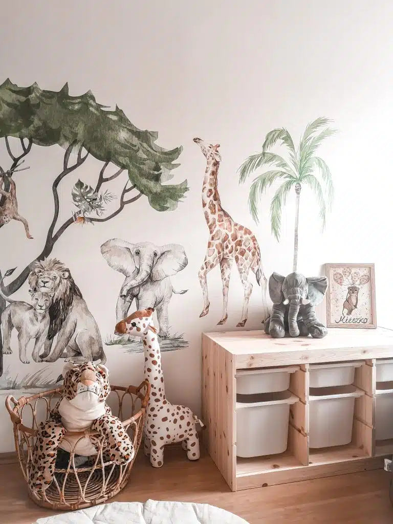 Wall sticker Set 150 x 200, Savanna