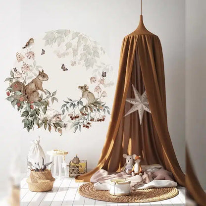 Wall sticker 140 cm, Tiny Forest