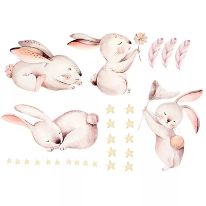 Wall sticker Set 50x100cm, Bunnies