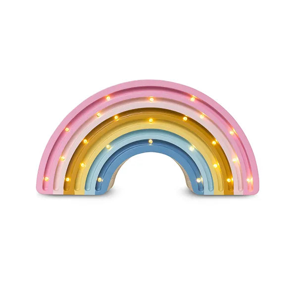 Little Lights Night Light, Rainbow Retro