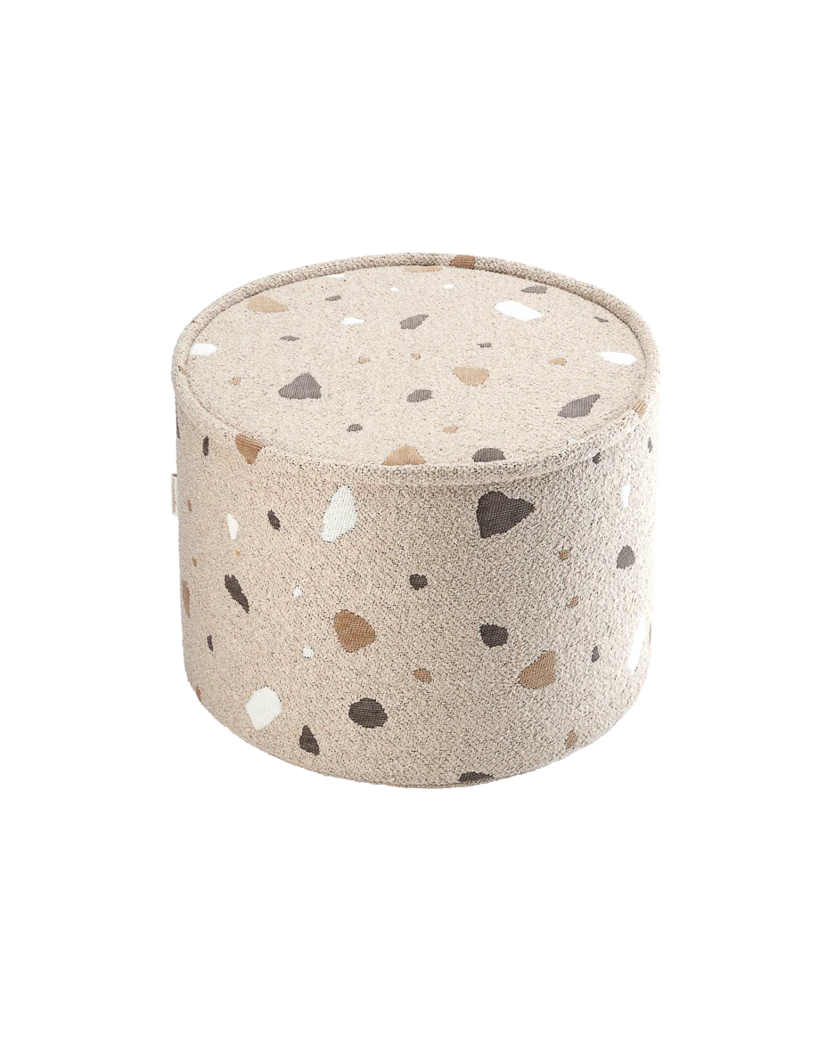 Wigiwama Pouffe Terrazzo, 3 väriä