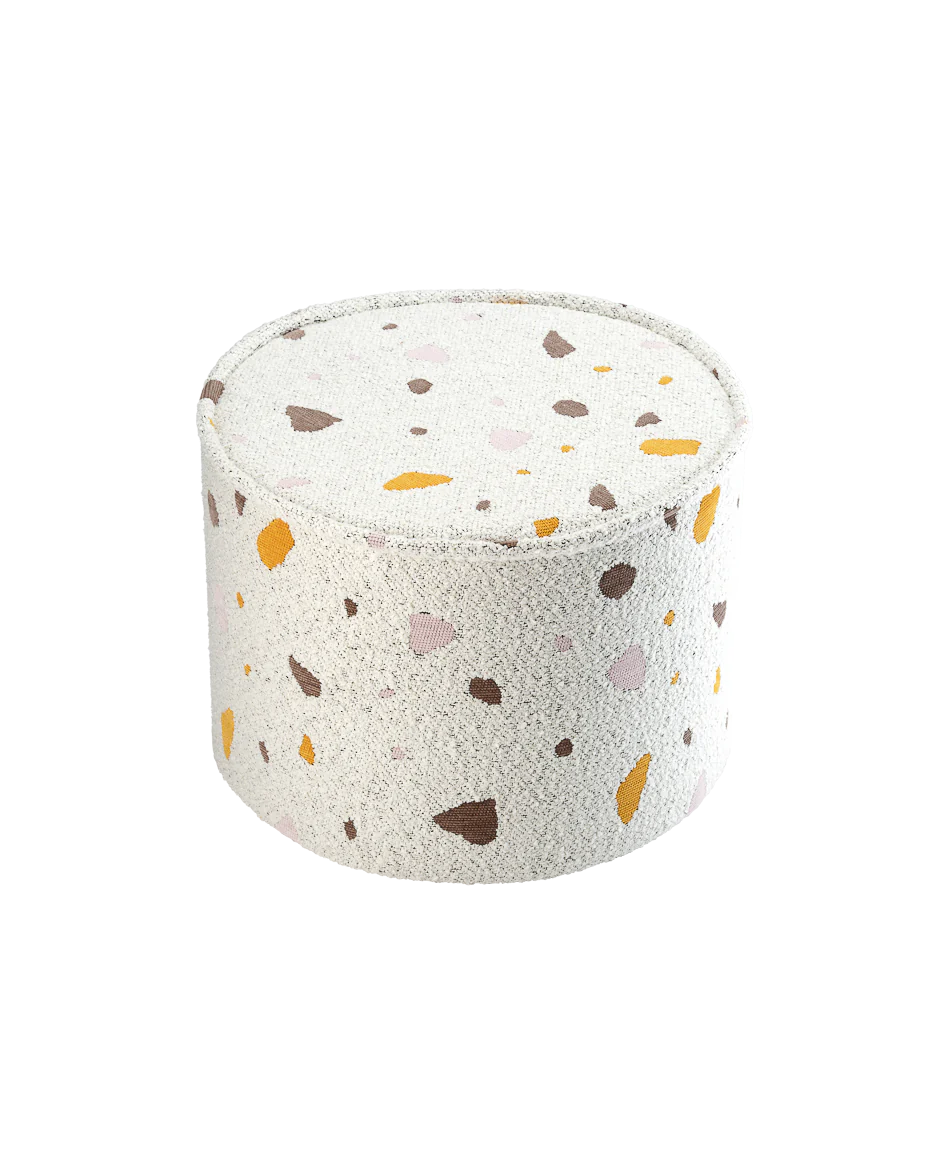 Wigiwama Pouffe Terrazzo, 3 väriä