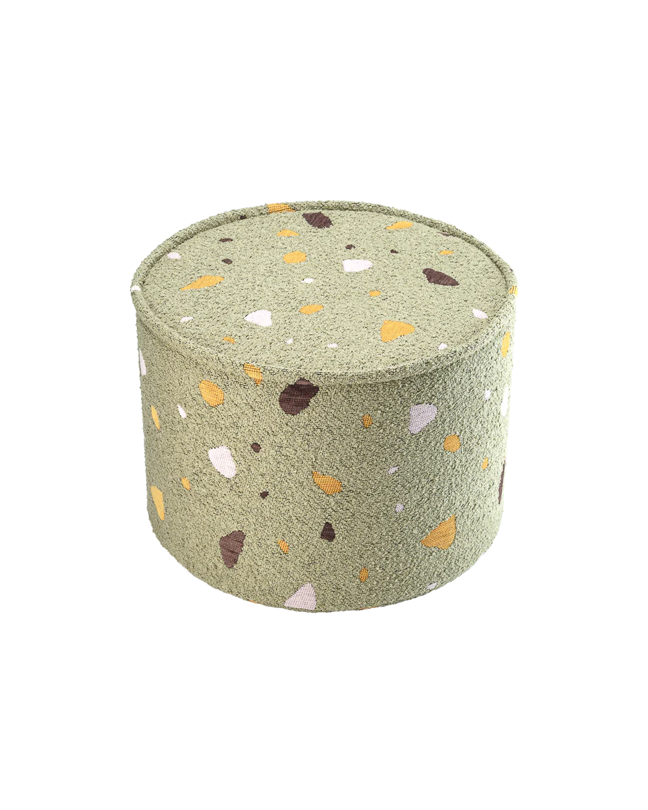 Wigiwama Pouffe Terrazzo, 3 väriä