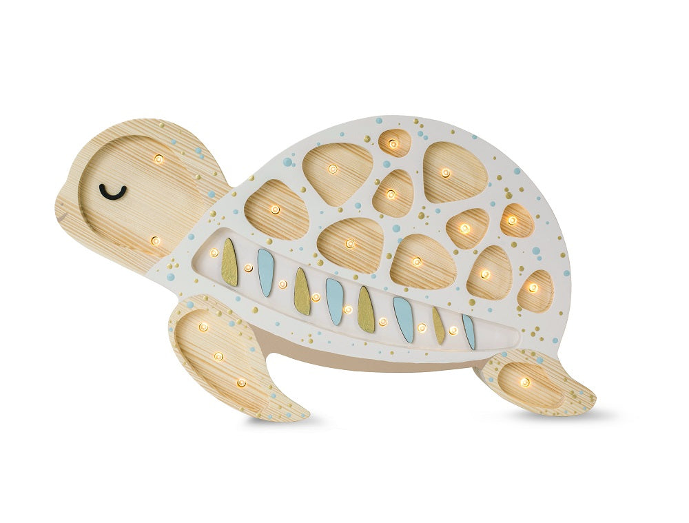 Little Lights Night Light Turtle, Albino Sprinkles