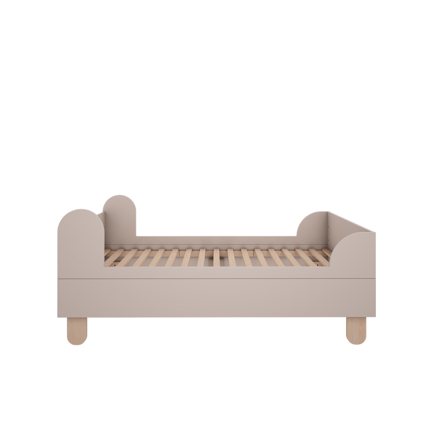 Wood Luck Design, Junior bed 80x160 cm, Basic Cashmere