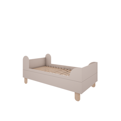 Wood Luck Design, Junior bed 80x160 cm, Basic Cashmere