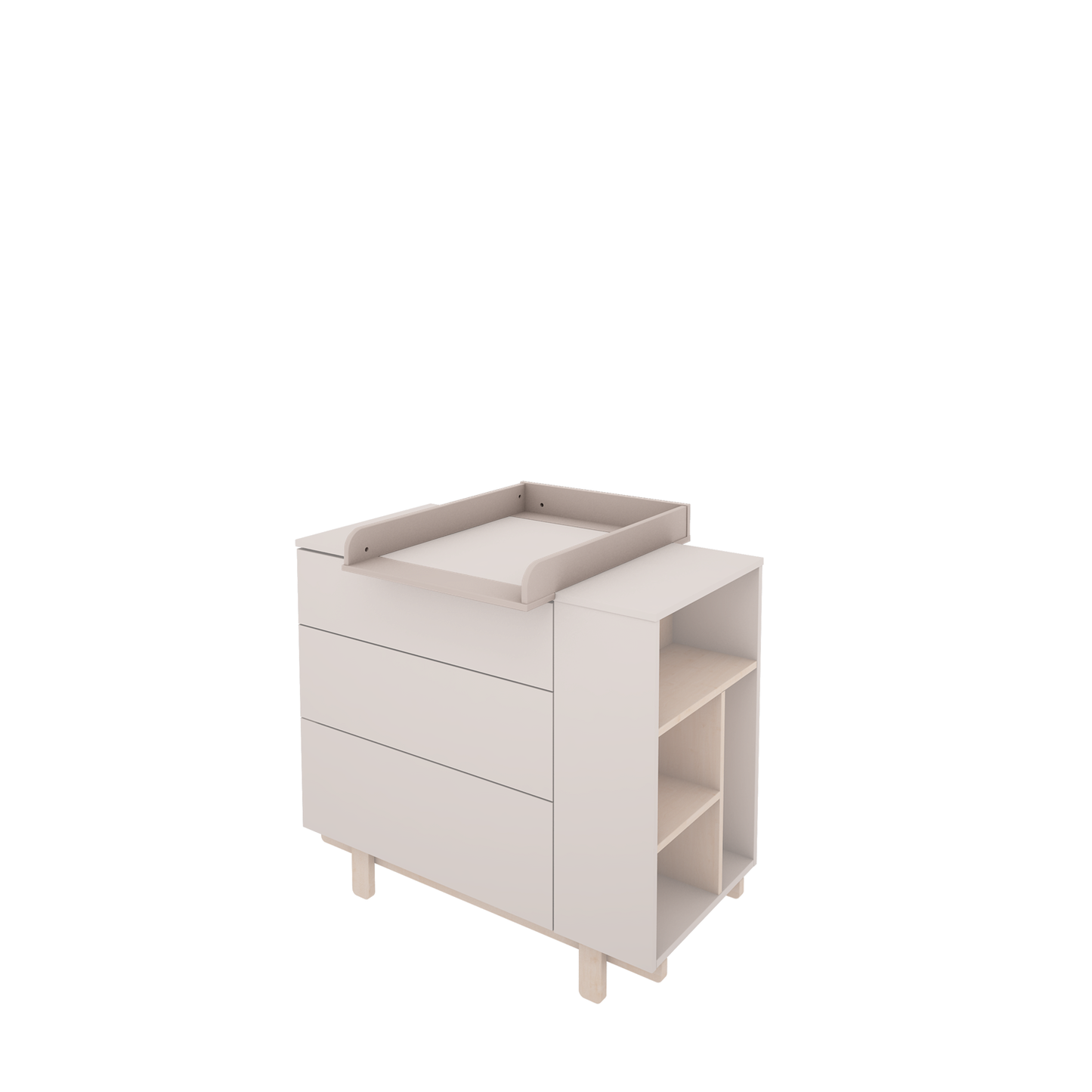 Wood Luck Design, Chest of drawers, Basic Cashmere