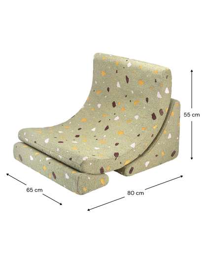 Wigiwama, Moon Chair Terrazzo, 3 väriä