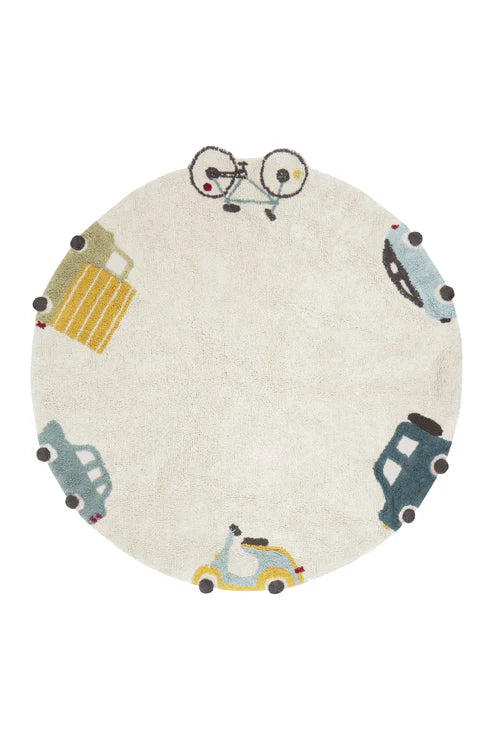 Eco-City, Washable Mat, Wheels